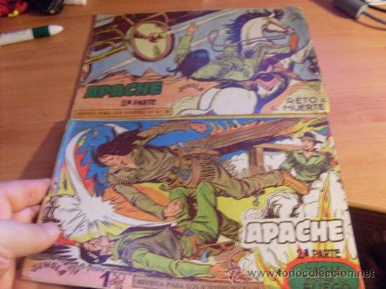 Tebeos: APACHE SEGUNDA LOTE N&ordm; 1 AL 23 (ORIGINAL MAGA) (COB204) - Foto 4