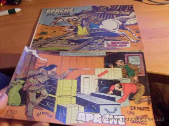 Tebeos: APACHE SEGUNDA LOTE N&ordm; 1 AL 23 (ORIGINAL MAGA) (COB204) - Foto 9