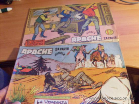 Tebeos: APACHE SEGUNDA LOTE N&ordm; 1 AL 23 (ORIGINAL MAGA) (COB204) - Foto 10