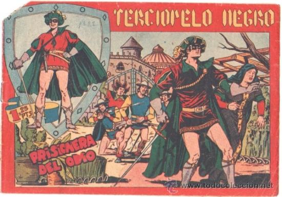 TERCIOPELO NEGRO ORIGINAL Nº 22 EDI. MAGA 1954 LEOPOLDO ORTIZ DIBUJOS (Tebeos y Comics - Maga - Otros)