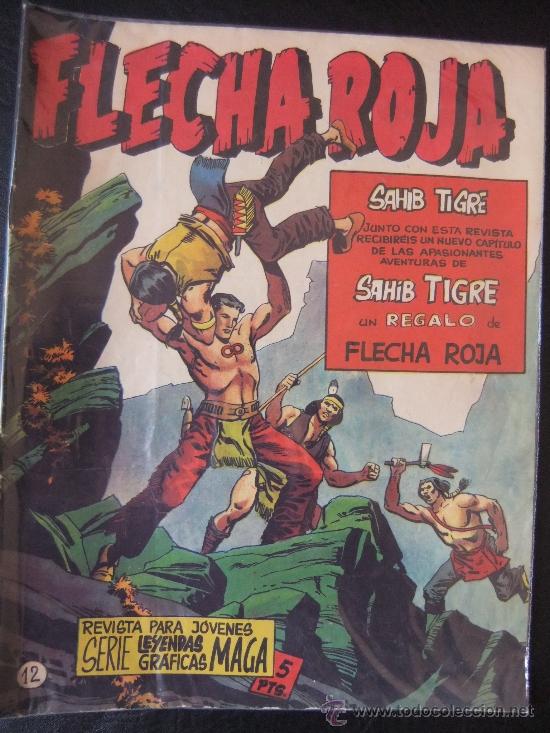 Tebeos: FLECHA ROJA REVISTA N&ordm; 12 - Foto 1