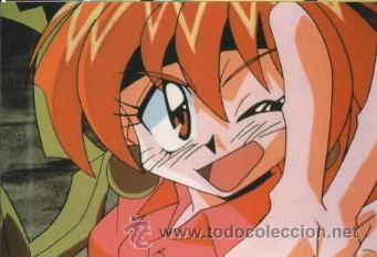 Tebeos: postal serie manga SLAYERS REENA Y GAUDY-N&ordm;1 - Foto 1