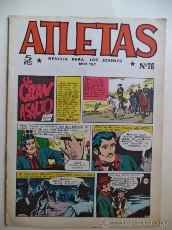 Tebeos: ATLETAS N&ordm; 26 - Foto 1