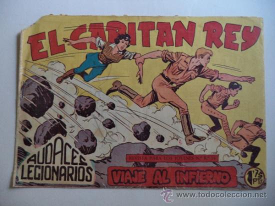 Tebeos: AUDACES LEGIONARIOS.CAPITAN REY.N&ordm;35 - Foto 1