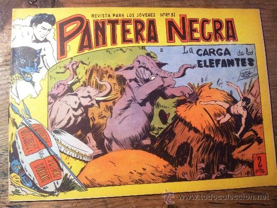 Tebeos: PANTERA NEGRA, EDITORIAL MAGA 1958, N&Uacute;MERO 5 - Foto 1