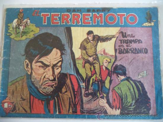 Tebeos: DAN BARRY.EL TERREMOTO N&ordm; 50 ORIGINAL - Foto 1