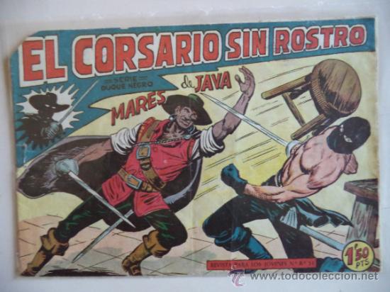 Tebeos: EL CORSARIO SIN ROSTRO.N&ordm;38.ORIGINAL - Foto 1
