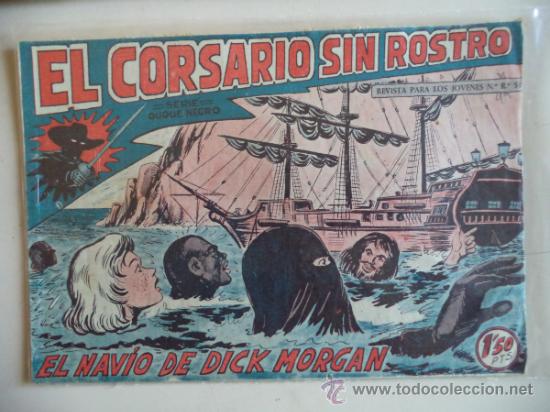 Tebeos: ELCORSARIO SIN ROSTRO N&ordm; 19 - Foto 1