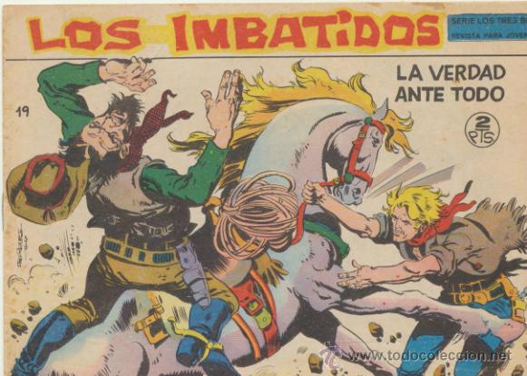 Tebeos: Los Imbatidos (2 ptas) n&ordm;  19. - Foto 1