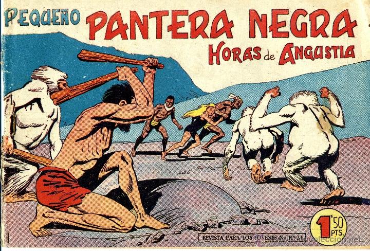 PEQUEÑO PANTERA NEGRA Nº132 (MIGUEL QUESADA) TEBEO ORIGINAL (Tebeos y Comics - Maga - Pantera Negra)