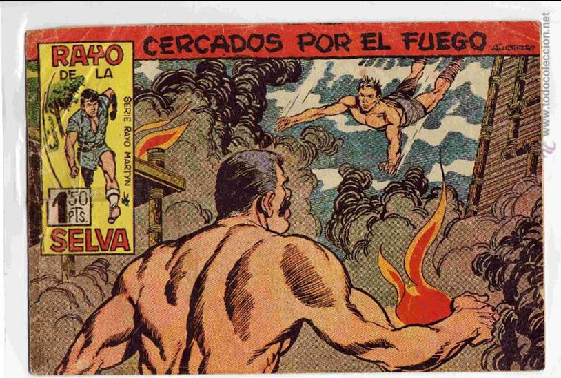 Tebeos: rayo de la selva n&ordm;29 original - Foto 1