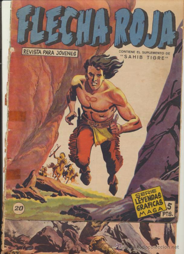 Tebeos: Flecha Roja Revista. Lote de 2 ejemplares: 20 y 23.. - Foto 1