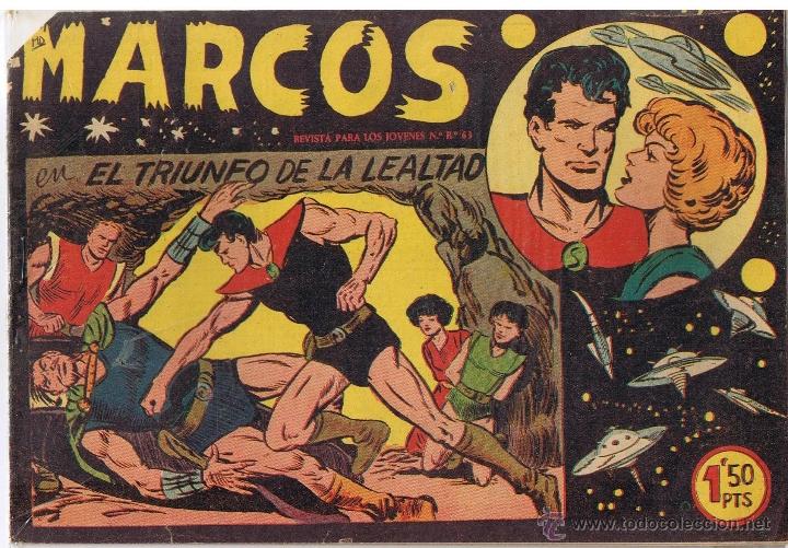 Tebeos: MARCOS. NUMERO 22. EL TRIUNFO DE LA LEALTAD.  MAGA - Foto 1