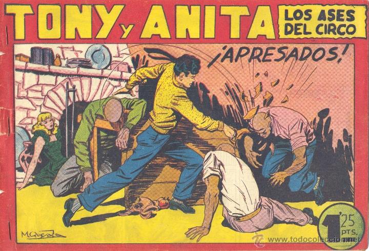 TONY Y ANITA Nº111 (EDITORIAL MAGA). DIBUJOS DE MIQUEL QUESADA (ORIGINAL) (Tebeos y Comics - Maga - Tony y Anita)