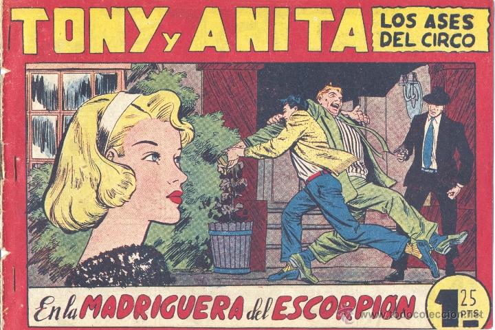 TONY Y ANITA Nº115 (EDITORIAL MAGA). DIBUJOS DE MIQUEL QUESADA (ORIGINAL) (Tebeos y Comics - Maga - Tony y Anita)