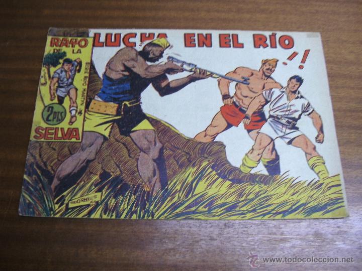 Tebeos: RAYO DE LA SELVA N&ordm; 63: LUCHA EN EL R&Iacute;O / MAGA ORIGINAL - Foto 1
