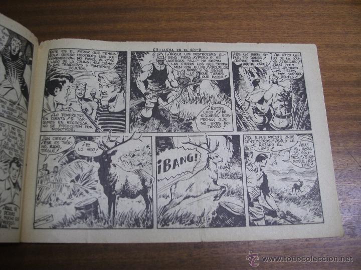Tebeos: RAYO DE LA SELVA N&ordm; 63: LUCHA EN EL R&Iacute;O / MAGA ORIGINAL - Foto 3