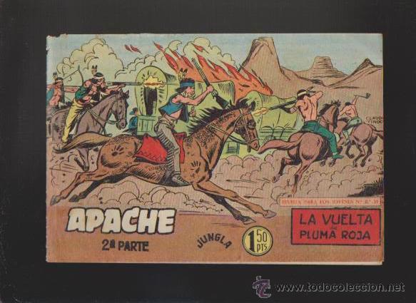 Tebeos: APACHE 2&ordf; PARTE - N&ordm; 20 - EDITORIAL MAGA 1,50 PTS. / GRAPA - Foto 1
