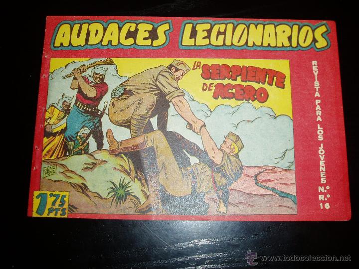 Tebeos: AUDACES LEGIONARIOS  N&ordm; 9.  ORIGINAL. MAGA. - Foto 1