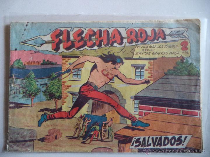 Tebeos: FLECHA ROJA N&ordm;33.ORIGINAL - Foto 1