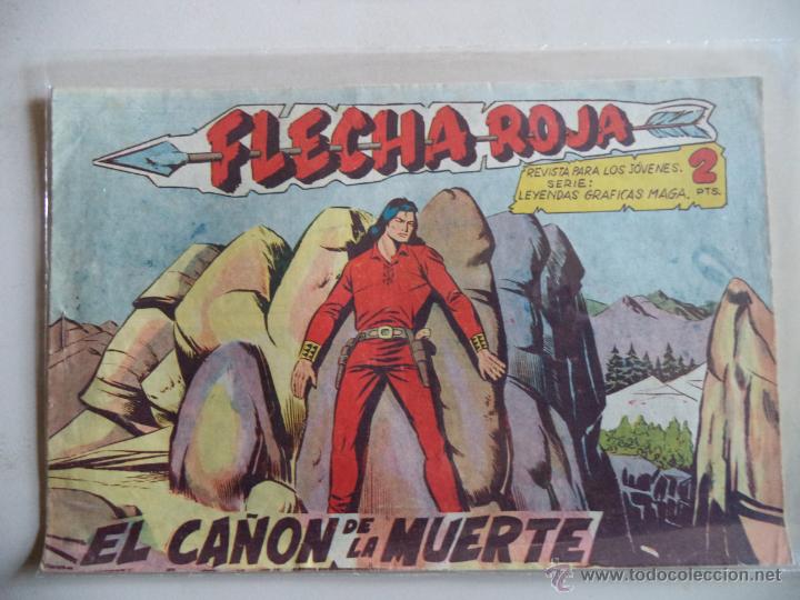 Tebeos: FLECHA ROJA N&ordm; 27.ORIGINAL - Foto 1