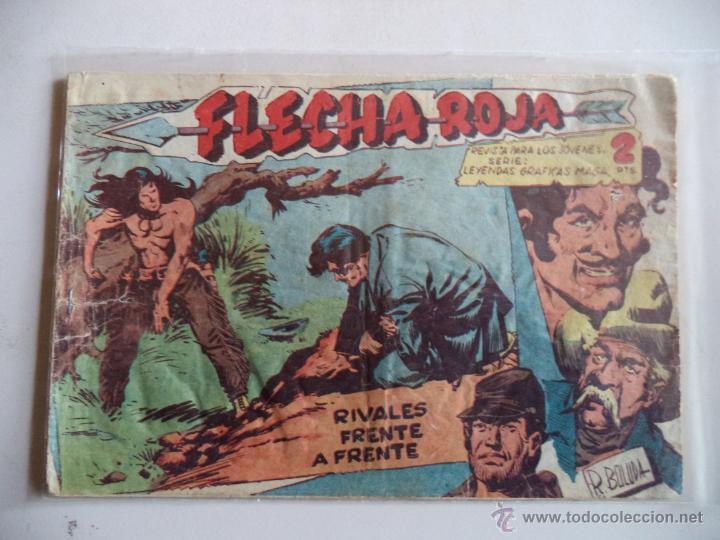 Tebeos: FLECHA ROJA.N&ordm; 63.ORIGINAL - Foto 1