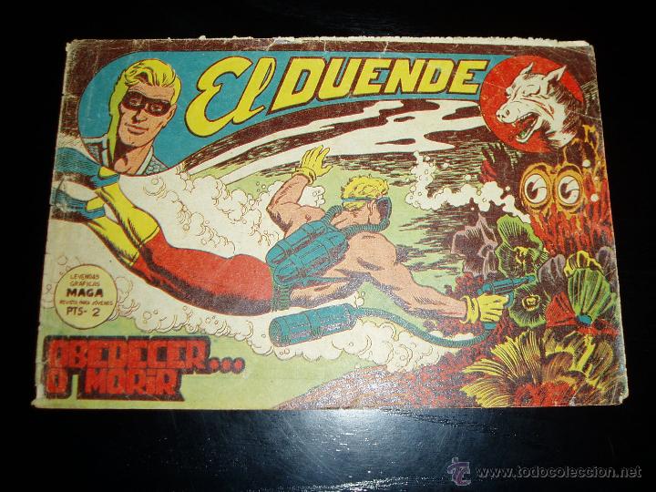 Tebeos: EL DUENDE  N&ordm; 59.  ORIGINAL. MAGA. - Foto 1
