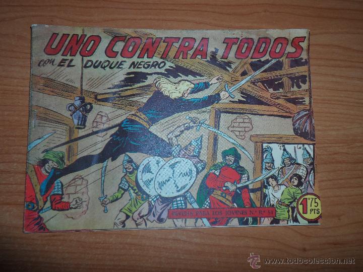 Tebeos: EL DUQUE NEGRO N&ordm; 27 ED MAGA ORIGINAL - Foto 1