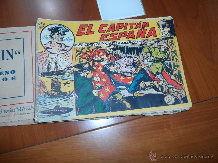 Tebeos: EL CAPITAN ESPA&Ntilde;A N&ordm; 3 ORIGINAL EDITORIAL MAGA - Foto 1