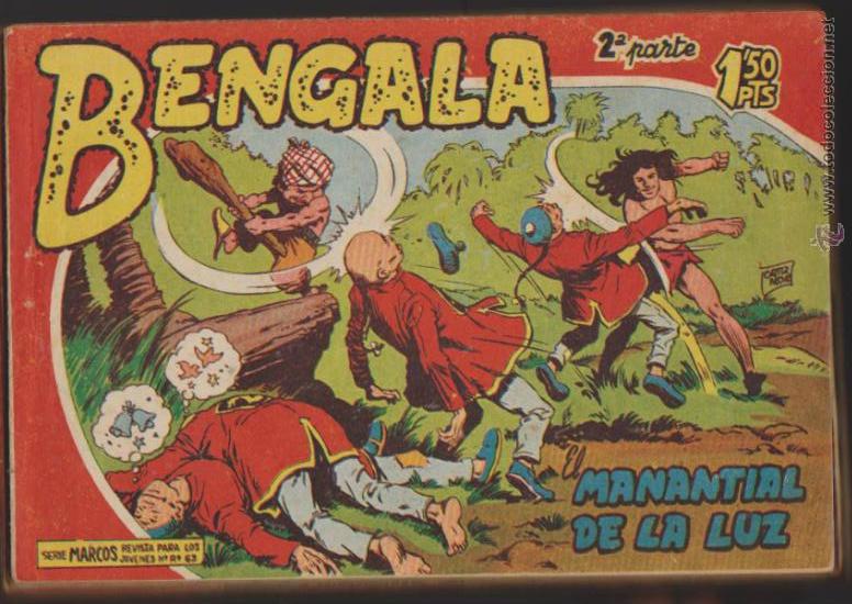 Tebeos: Bengala 2&ordf;. Maga 1960. Colecci&oacute;n completa 45 ejemplares. - Foto 1