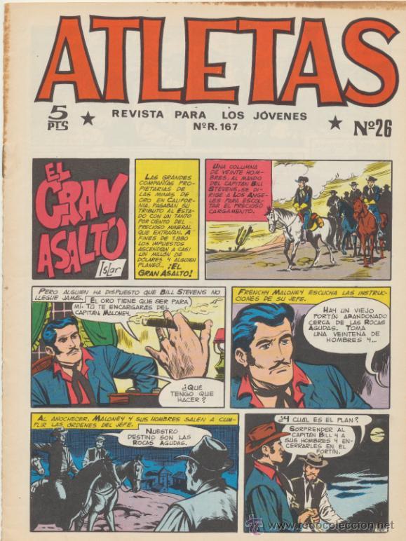 Tebeos: Atletas n&ordm;  26. Maga  1965. - Foto 1