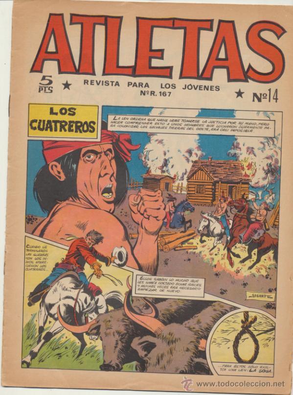 Tebeos: Atletas n&ordm;  14. Maga  1965. - Foto 1
