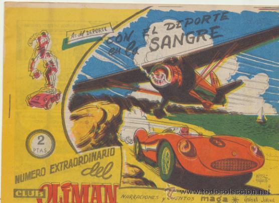Tebeos: Oliman. Extra n&ordm;  5.  Con el deporte en la sangre.. Maga  1963. &iexcl;IMPECABLE! - Foto 1