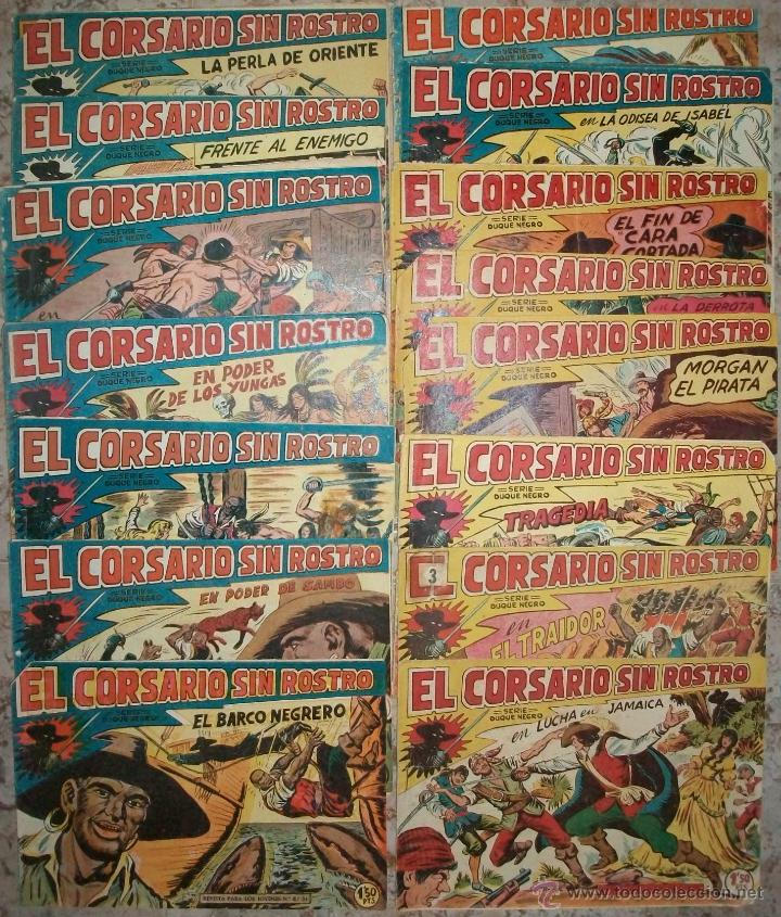 Tebeos: El Corsario sin Rostro (Maga)  42 Ej. (Completa) - Foto 1