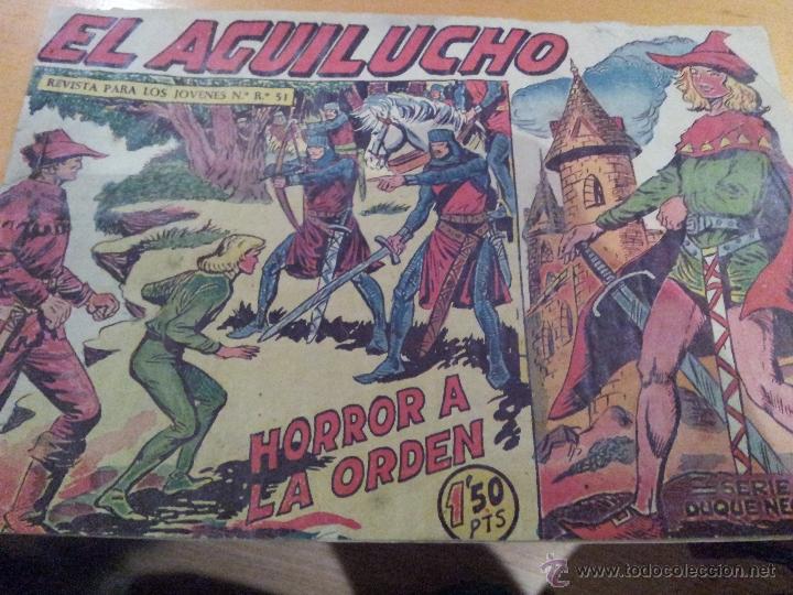 Tebeos: EL AGUILUCHO N&ordm;. 2, ORIGINAL A&Ntilde;O 1959 - Foto 1