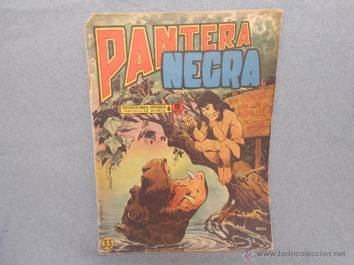 Tebeos: PANTERA NEGRA N&ordm; 33. EL SAFARI PERDIDO - Foto 1