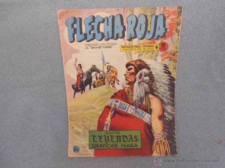 Tebeos: FLECHA ROJA, N&ordm; 24 - Foto 1