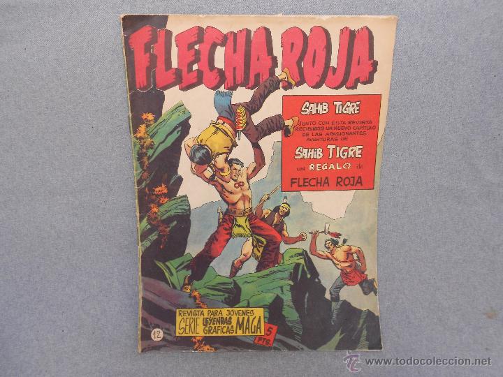 Tebeos: COMIC FLECHA ROJA, N&ordm; 12. - Foto 1