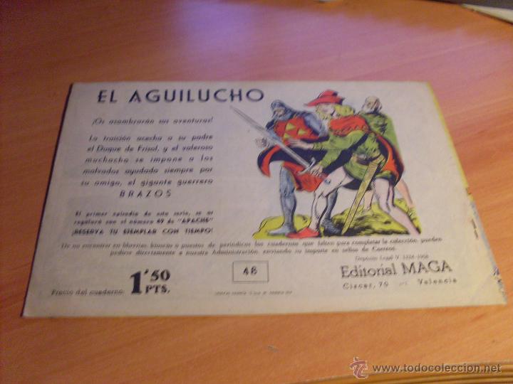 Tebeos: APACHE N&ordm; 48 PRIMERA SERIE. (ORIGINAL ED. MAGA) (COB204) - Foto 2