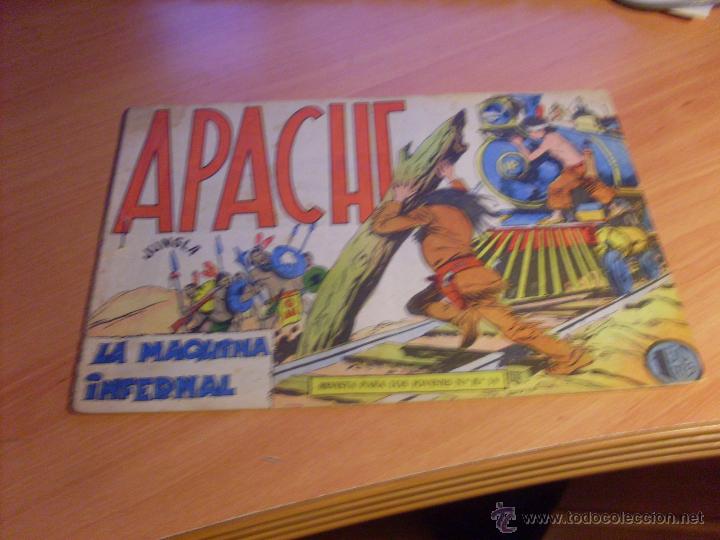 Tebeos: APACHE N&ordm; 44 PRIMERA SERIE. (ORIGINAL ED. MAGA) (COB204) - Foto 1