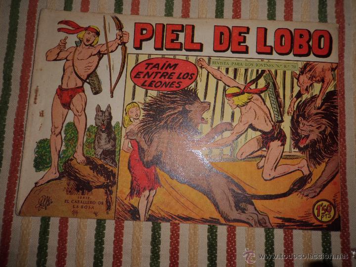 Tebeos: PIEL DE LOBO N&ordm; 66 EDITORIAL MAGA - Foto 1