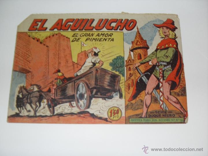 Tebeos: ESTAMOS LIQUIDANDO. el aguilucho numero 8 y 36 - Foto 2