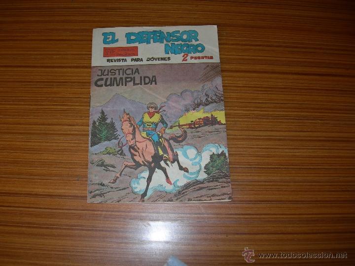 Tebeos: EL DEFENSOR NEGRO N&ordm; 28  DE MAGA - Foto 1