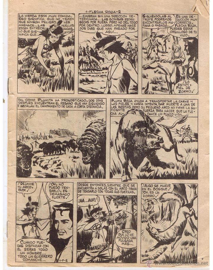 Tebeos: FLECHA ROJA. N&ordm; 1. SIN PORTADAS. MAGA(C/A3) - Foto 1