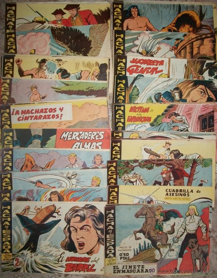 Tebeos: Hacha y Espada (Maga) (Completa 58 numeros) - Foto 1