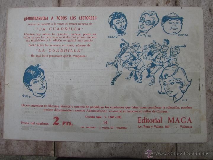 Tebeos: hacha y espada , numero 14 - editorial maga - Foto 2