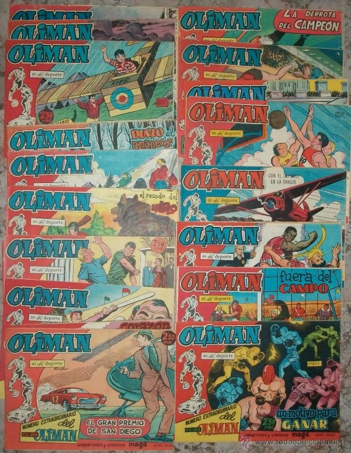 Tebeos: Oliman (Extra)  (Maga)  Completa 24 numeros - Foto 1
