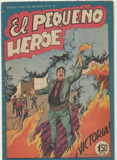 Tebeos: El Peque&ntilde;o H&eacute;roe N&ordm;   32 . Maga 1956. - Foto 1