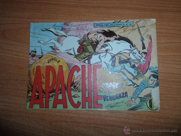 Tebeos: APACHE N&ordm; 19 1  &ordf; PARTE ORIGINAL EDITORIAL MAGA - Foto 1