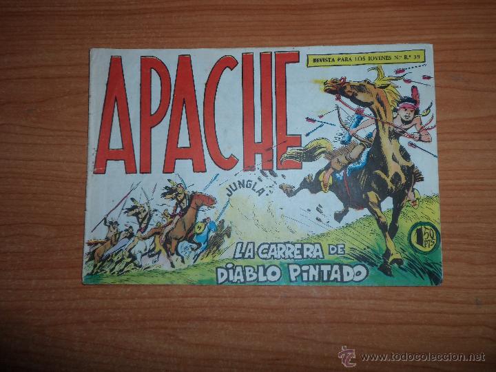 Tebeos: APACHE N&ordm; 40 1 &ordf; PARTE ORIGINAL EDITORIAL MAGA - Foto 1